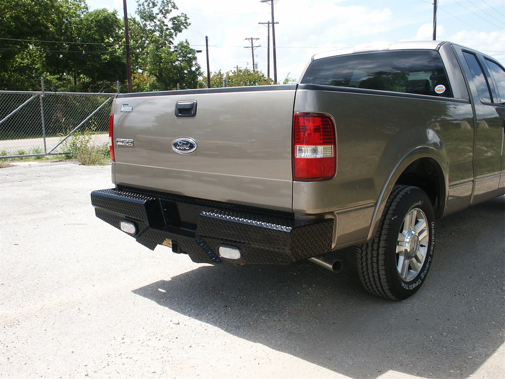 Frontier Truck Gear 100-10-6013 Diamond Rear Bumper for Select Ford F-150