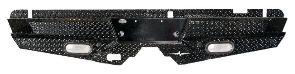 Frontier Truck Gear 100-10-8009 Diamond Rear Bumper for Select Ford F-250 Super Duty, Ford F-350 Super Duty