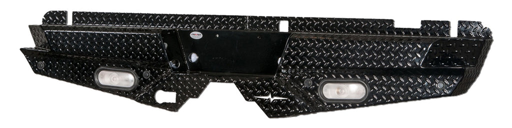 Frontier Truck Gear 100-10-8009 Diamond Rear Bumper for Select Ford F-250 Super Duty, Ford F-350 Super Duty