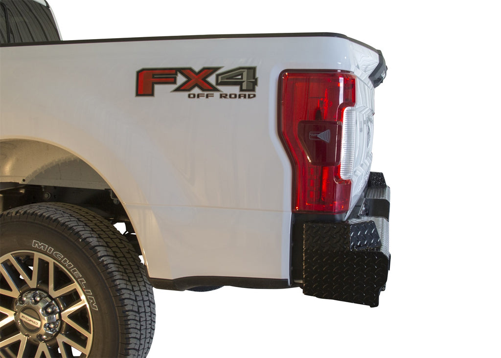 Frontier Truck Gear 100-11-7008 Diamond Rear Bumper for Select Ford F-250 Super Duty, Ford F-350 Super Duty