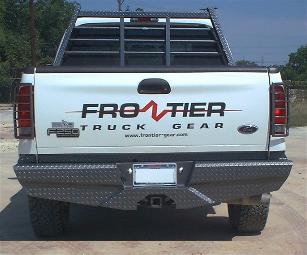 Frontier Truck Gear 100-19-9008 Diamond Rear Bumper for Select Ford F-250, Ford F-250 Super Duty, Ford F-350 Super Duty