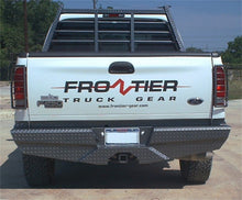 Load image into Gallery viewer, Frontier Truck Gear 100-19-9008 Diamond Rear Bumper for Select Ford F-250, Ford F-250 Super Duty, Ford F-350 Super Duty
