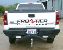 Load image into Gallery viewer, Frontier Truck Gear 100-20-1007 Diamond Rear Bumper for Select Chevrolet Silverado HD, Chevrolet Silverado HD Classic, Chevrolet Silverado 3500, Chevrolet Silverado Classic, GMC Sierra HD, GMC Sierra