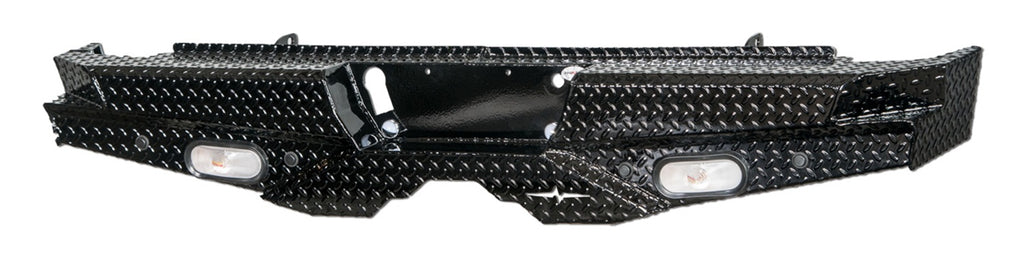Frontier Truck Gear 100-20-7013 Diamond Rear Bumper for Select Chevrolet Silverado HD, Chevrolet Silverado HD, GMC Sierra HD, GMC Sierra HD Classic, GMC Sierra Classic, GMC Sierra HD