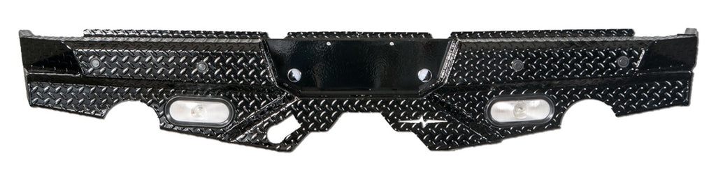 Frontier Truck Gear 100-40-9004 Diamond Rear Bumper for Select Dodge Ram 1500, Ram