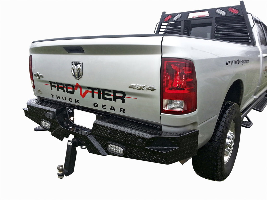 Frontier Truck Gear 100-41-0004 Diamond Rear Bumper for Select Dodge Ram 1500, Dodge Ram 2500, Dodge Ram 3500, Ram 1500, Ram 2500, Ram