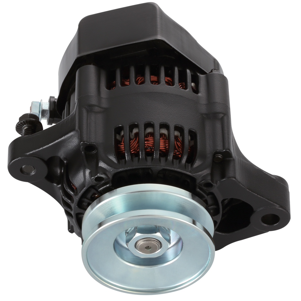 100-New,-Black,-1-Wire-Mini-Alternator,-Gm-50-Amp.