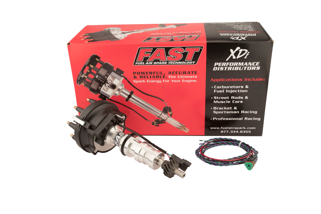FAST 1000-1616 XDi Sportsman Large Cap Distributor for Ford FE for Select AC Shelby Cobra, Edsel Bermuda, Edsel Citation, Edsel Corsair, Edsel Pacer, Edsel Ranger, Edsel Roundup, Edsel Villager, Ford 300, Ford Club, Ford Country Sedan, Ford Country