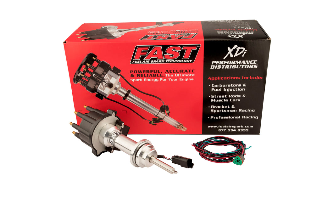 FAST 1000-1812 XDi Sportsman Distributor for Chrysler 383-400 B Block for Select Bristol 411, Chrysler 300, Chrysler Cordoba, Chrysler New Yorker, Chrysler Newport, Chrysler Saratoga, Chrysler Town & Country, Chrysler Windsor, DeSoto Adventurer, DeSoto
