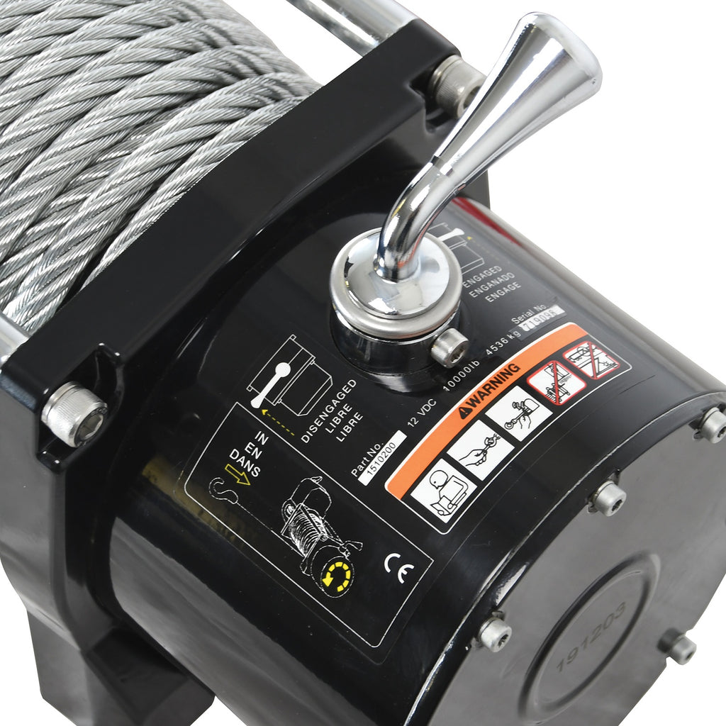 10000-Lbs-12V-Dc-38In-X-85Ft-Steel-Rope-Lp10000-Winch