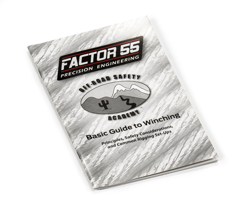 Factor 55 10000 BASIC GUIDE TO WINCHING MANUAL