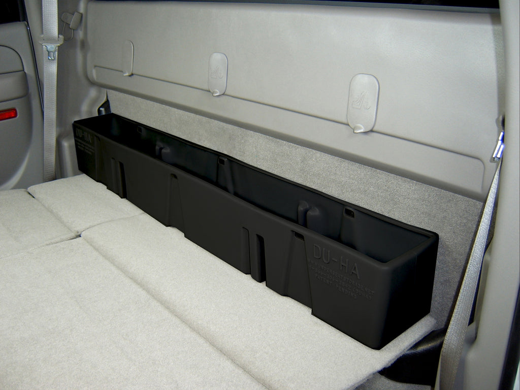 DU-HA 10013 DÜHA 10013 Behind-the-Seat Storage / Gun Case - Black for Select Chevrolet Silverado HD, Chevrolet Silverado HD Classic, Chevrolet Silverado 2500, Chevrolet Silverado HD, Chevrolet Silverado HD Classic, Chevrolet Silverado 3500, Chevrolet