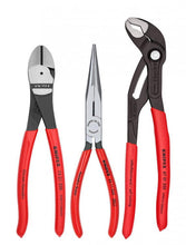 Load image into Gallery viewer, Knipex Tools 00 20 08 US2 3 Pc Universal Set With Cobra® Pliers