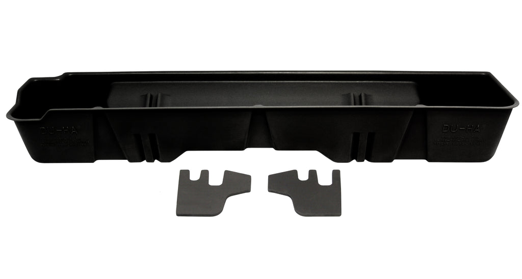 DU-HA 10037 DÜHA 10037 Underseat Storage / Gun Case - Black for Select Chevrolet C1500, Chevrolet C2500, Chevrolet C3500, Chevrolet K1500, Chevrolet K2500, Chevrolet K3500, GMC C1500, GMC C2500, GMC C3500, GMC K1500, GMC K2500, GMC K3500
