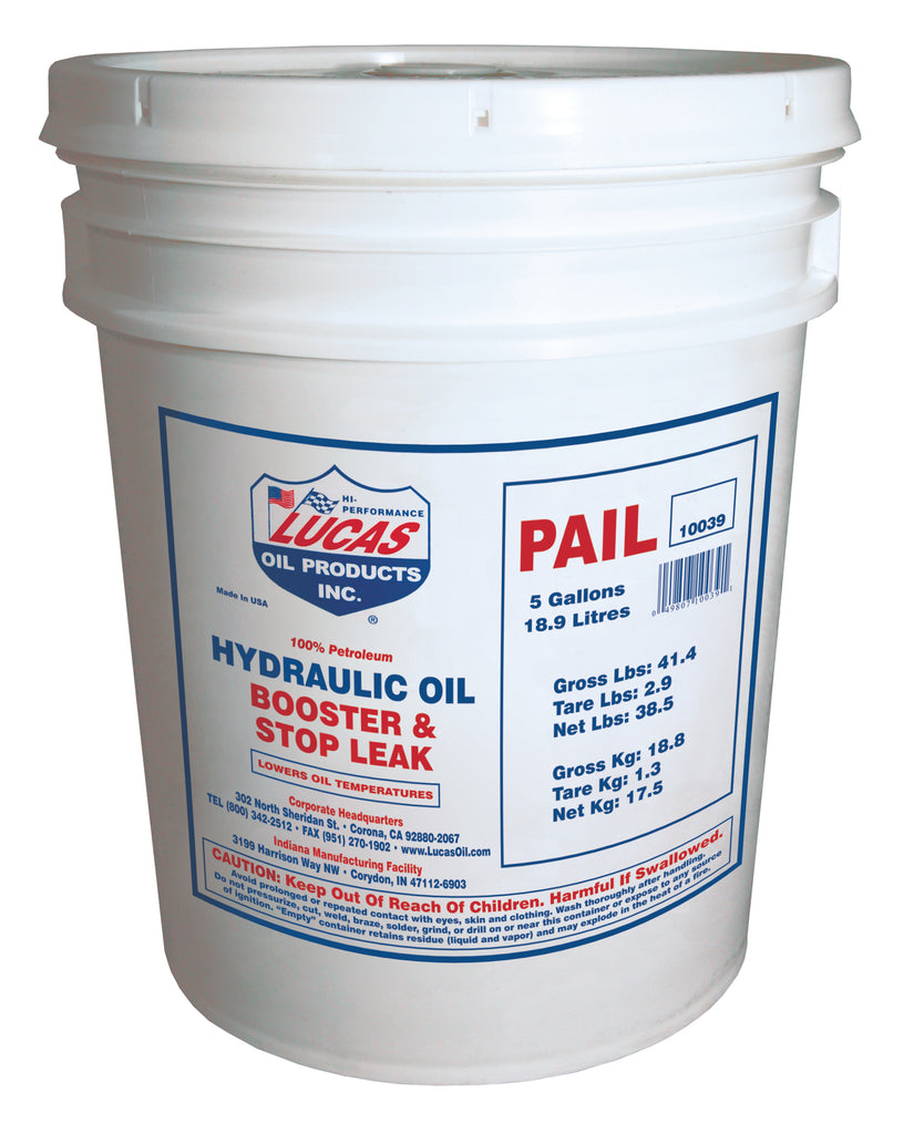Lucas Oil Products 10039 Hydraulic Oil Booster & Stop Leak
