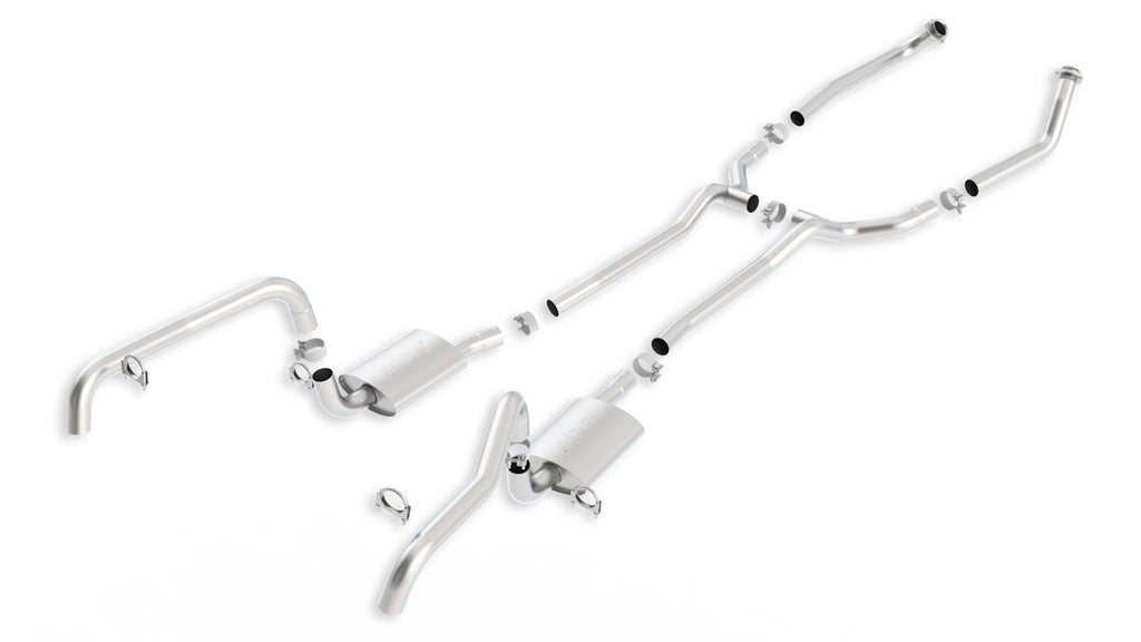 Borla 100414 Header & Manifold-Back Exhaust System - S-Type for Select Chevrolet Camaro