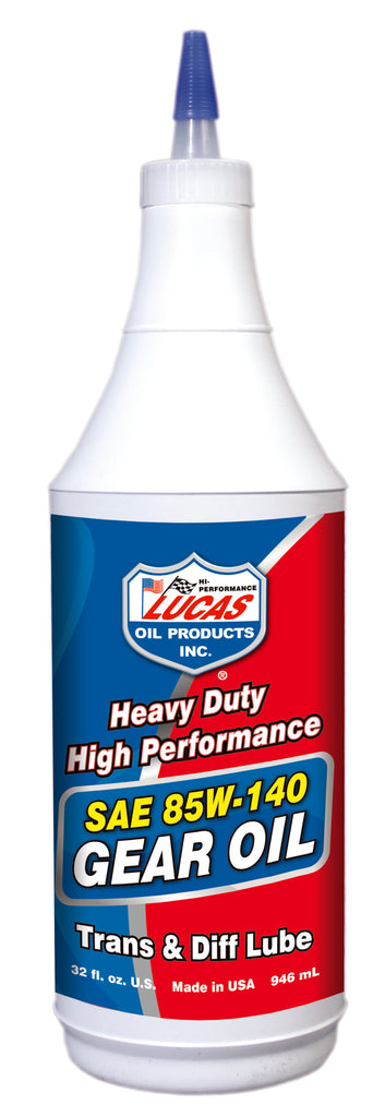 Lucas Oil Products 10042 SAE 85W-140 Heavy Duty Gear Oil