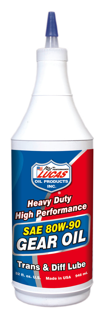 Lucas Oil Products 10043 SAE 80W-90 Heavy Duty Gear Oil