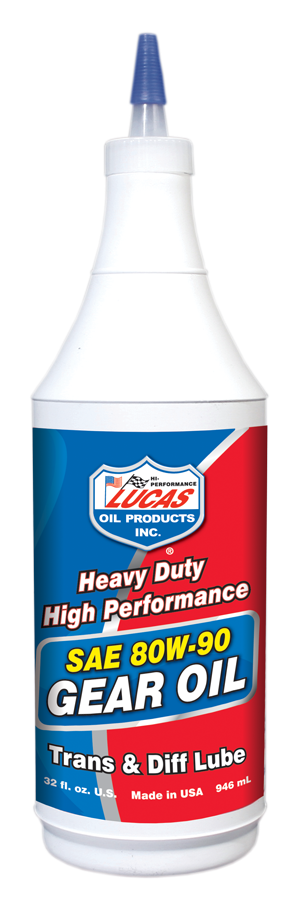 Lucas Oil Products 10043 SAE 80W-90 Heavy Duty Gear Oil