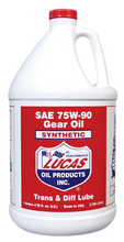 Load image into Gallery viewer, Lucas Oil Products 10048 Synthetic SAE 75W-90 Trans &amp; Diff Lube