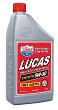 Load image into Gallery viewer, Lucas Oil Products 10049 Synthetic SAE 5W-30 Motor Oil