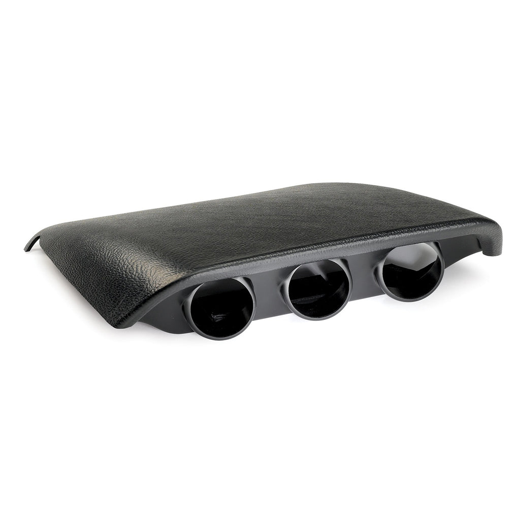 AutoMeter 10050 GAUGE MOUNT, DASH TOP, TRIPLE, 2 1/16", BLACK, FORD MUSTANG 05-09 S197 for Select Ford Mustang