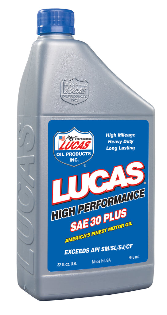 Lucas Oil Products 10053 SAE 30 Plus Racing Motor Oil