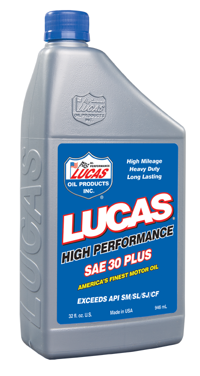 Lucas Oil Products 10053 SAE 30 Plus Racing Motor Oil