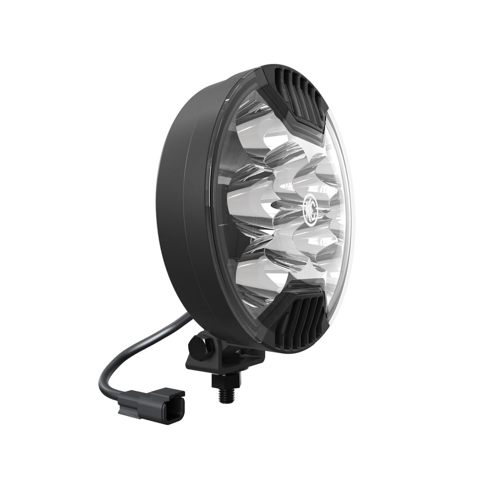 KC HiLiTES 100 KC SLIMLITE LED 6in Spot 2-Light System Universal