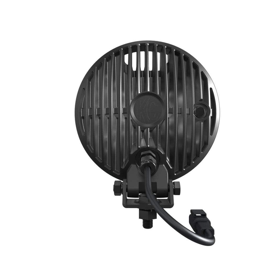 KC HiLiTES 100 KC SLIMLITE LED 6in Spot 2-Light System Universal
