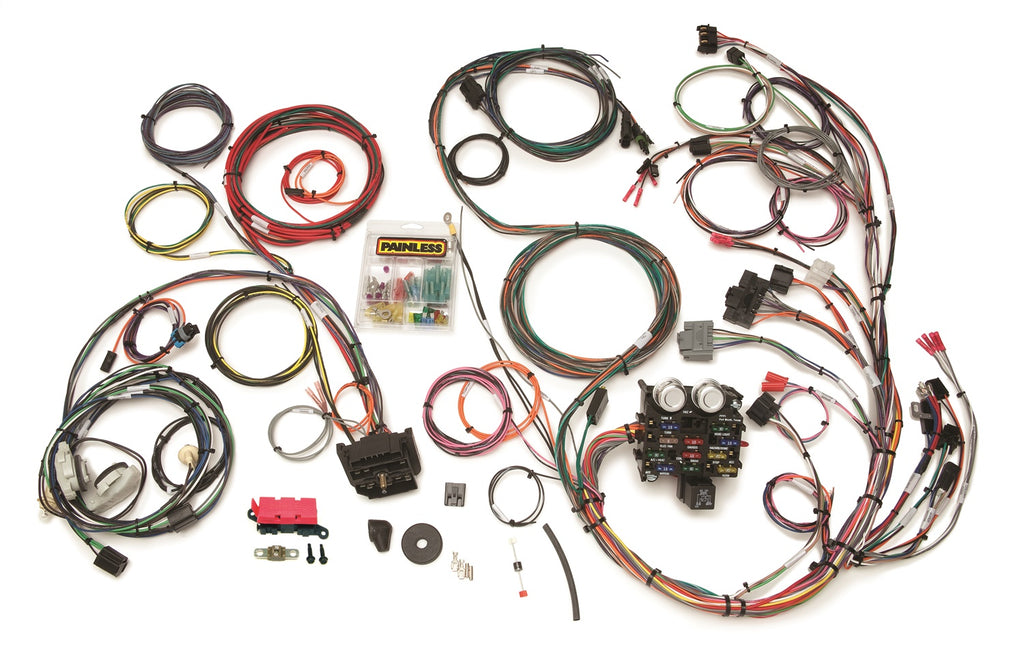 Painless Wiring 10111 23 Circuit Direct Fit Harness for Select Jeep Wrangler