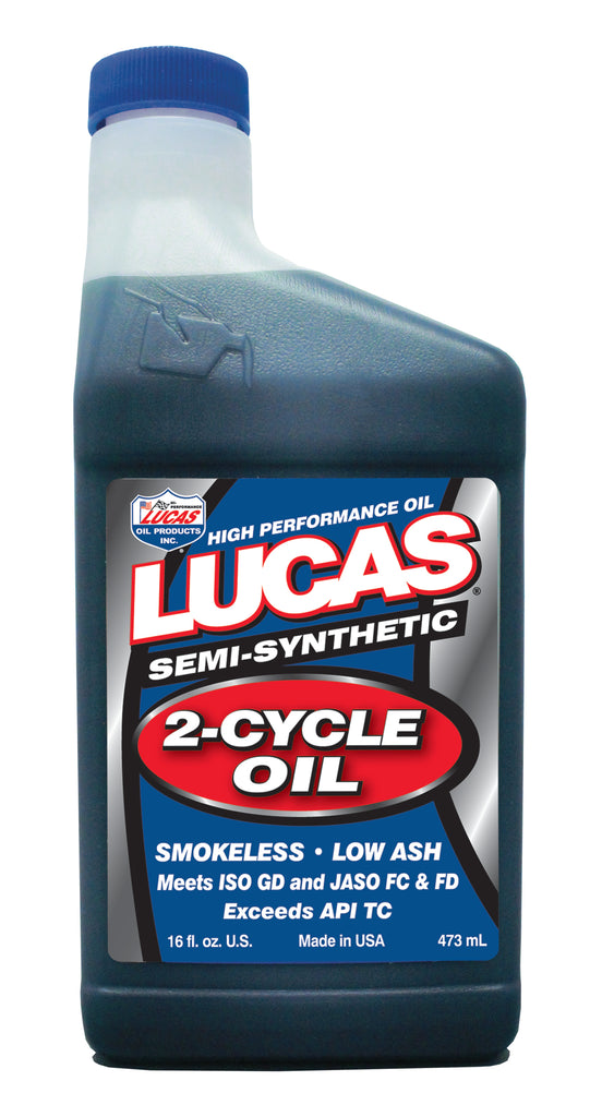 Lucas Oil Products 10120 Semi-Synthetic 2-Cycle Oil
