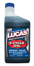 Load image into Gallery viewer, Lucas Oil Products 10120 Semi-Synthetic 2-Cycle Oil
