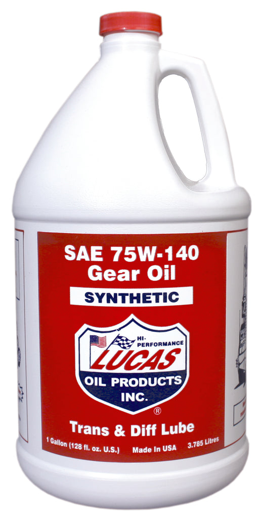 Lucas Oil Products 10122 Synthetic SAE 75W-140 Trans & Diff Lube