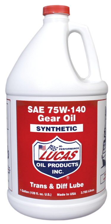 Lucas Oil Products 10122 Synthetic SAE 75W-140 Trans & Diff Lube