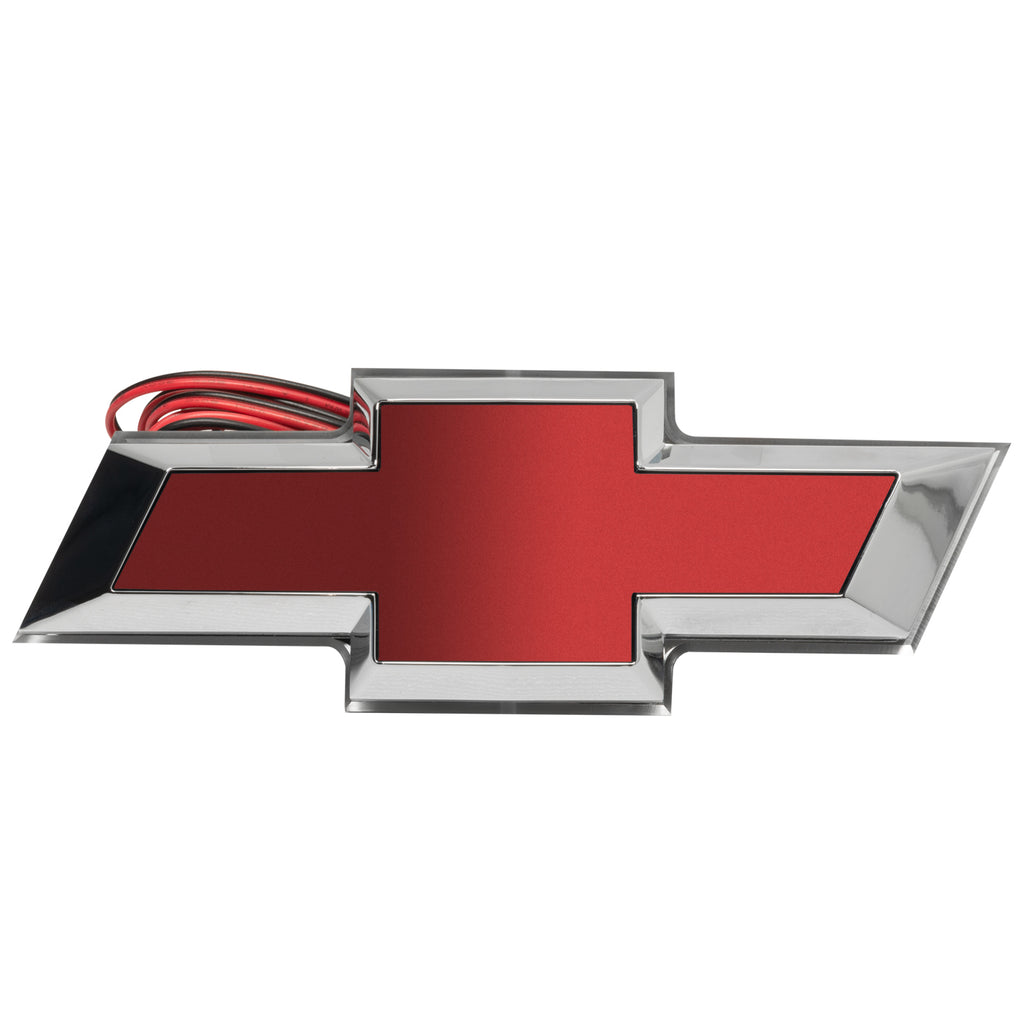1013-Camaro-Illuminated-Bowtiecrystal-Red-(Gbe)Dual-Intensityblue