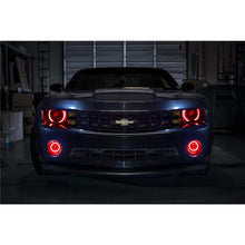 Load image into Gallery viewer, 1013-Camaro-Led-Fog-Light-Halo-Kit-Red