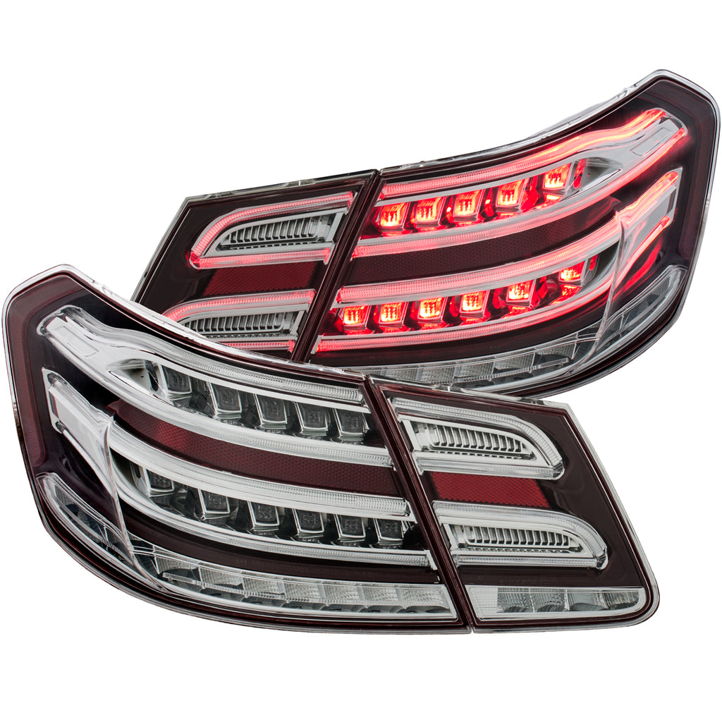1013-E-Class-W212-4Dr-Led-Taillights-Chrome