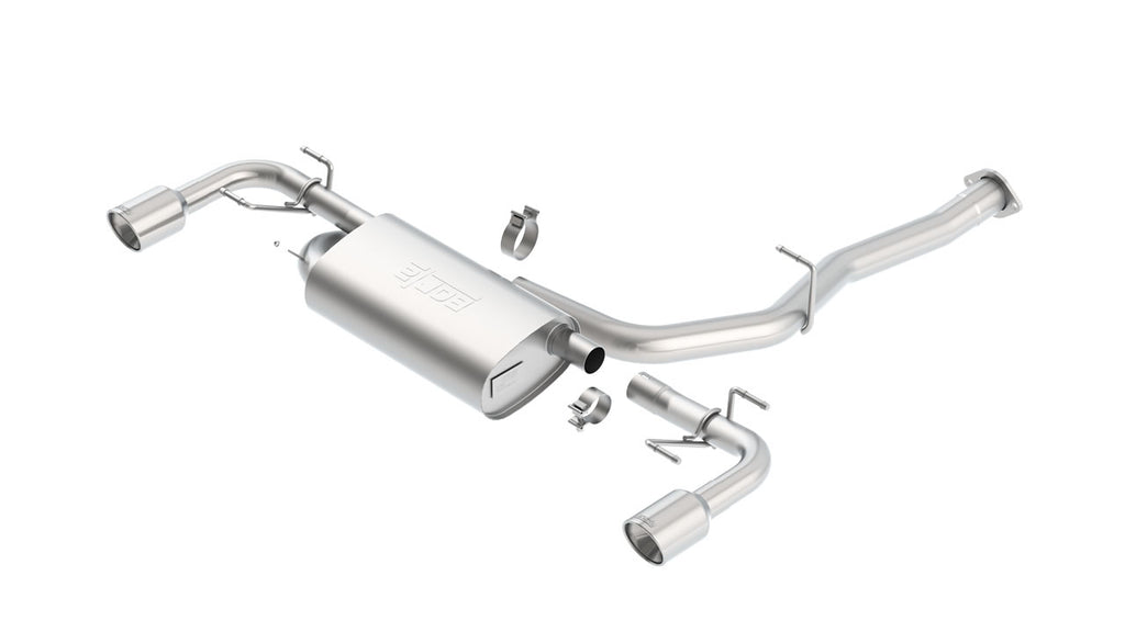 Borla 1014015 Cat-Back Exhaust System - EC-Type - Touring for Select Mazda RX-8