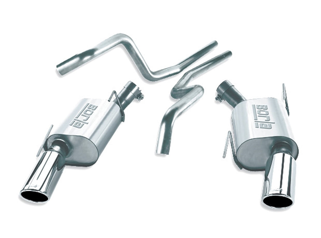 Borla 1014019 Cat-Back Exhaust System - EC-Type - S-Type for Select Ford Mustang