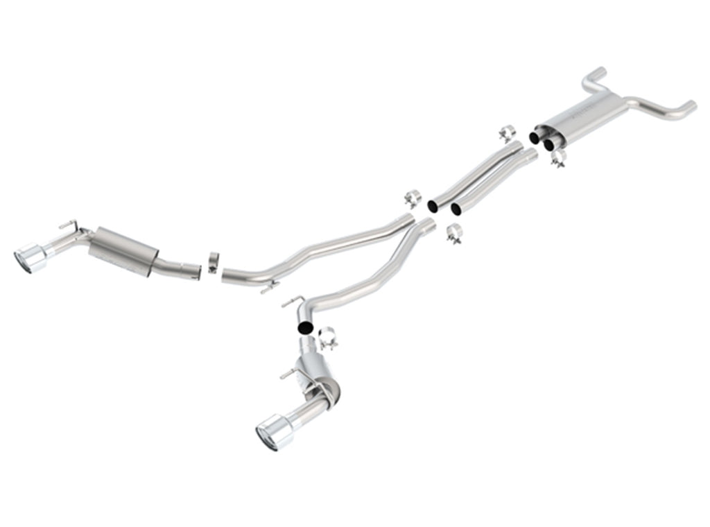 Borla 1014031 Cat-Back Exhaust System - EC-Type - S-Type for Select Chevrolet Camaro