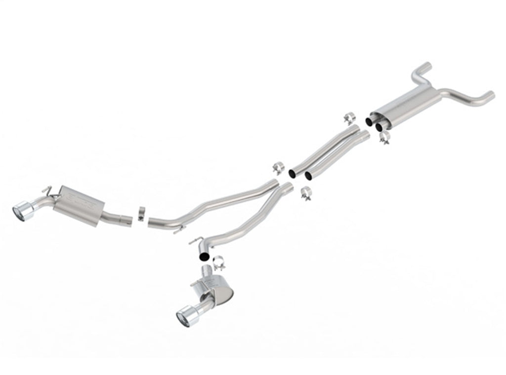 Borla 1014035 Cat-Back Exhaust System - EC-Type - Touring for Select Chevrolet Camaro