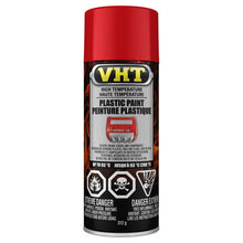 Load image into Gallery viewer, VHT Paint CSP821 High Temperature Plastic Paint, Gloss, Red - 312g