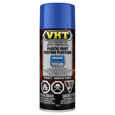 VHT Paint CSP822 High Temperature Plastic Paint, Gloss, Blue - 312g