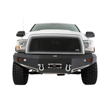 Load image into Gallery viewer, 1018-Ram-25003500Hd-M1-Truck-Winch-Mount-Front-Bumper-WDring-Mounts--Light-Kit;-Black