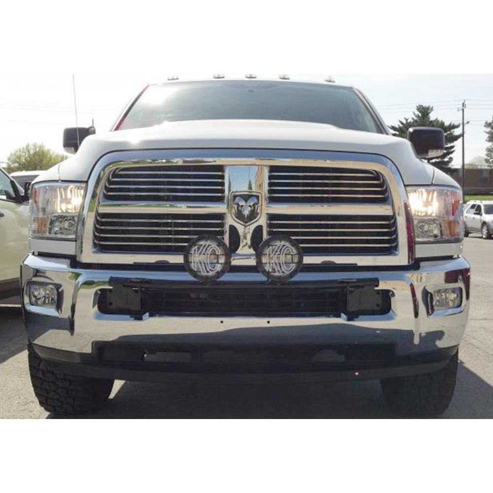 1018-Ram-25003500(19-Classic)Light-Bar-Light-Tabs-Holds-Up-To-4-9In-Lightsblack-Powder-Coated