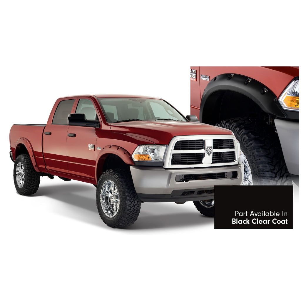 1018-Ram-25003500(19-Classic)Pocket-Style-Fender-Flaresblack-Clear-Coat(Px8)