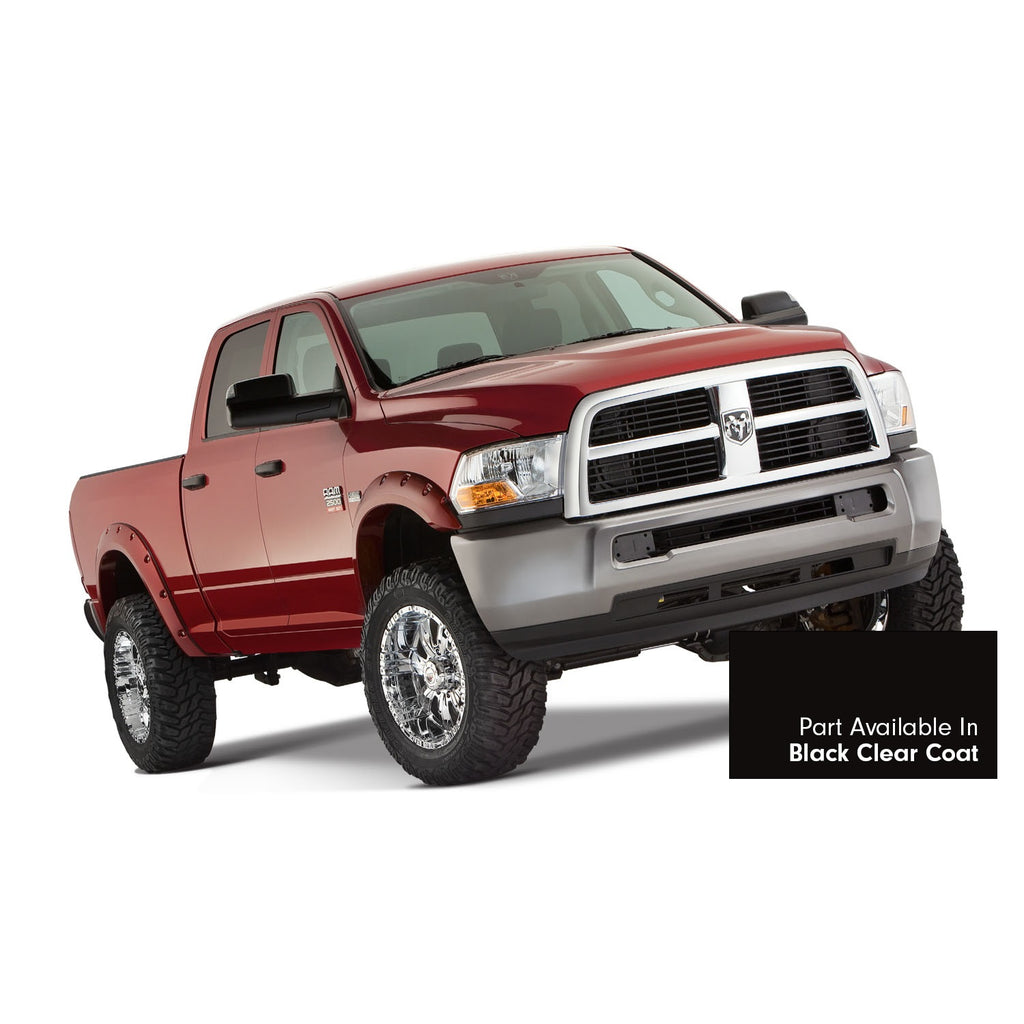 1018-Ram-25003500(19-Classic)Pocket-Style-Fender-Flaresblack-Clear-Coat(Px8)