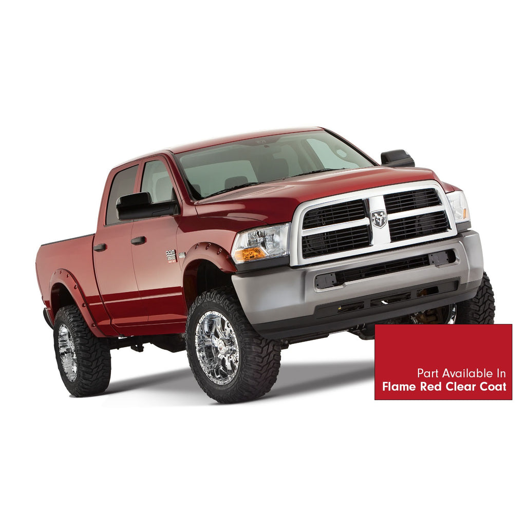 1018-Ram-25003500(19-Classic)Pocket-Style-Fender-Flaresflame-Red-Clear-Coat(Pr4)