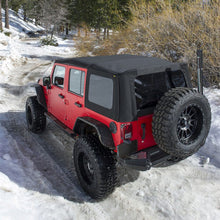 Load image into Gallery viewer, 1018-Wrangler-Jk-4Dr-Premium-Canvas-Oem-Replacement-Soft-Top-WTinted-Windows;-Prot3k-Black